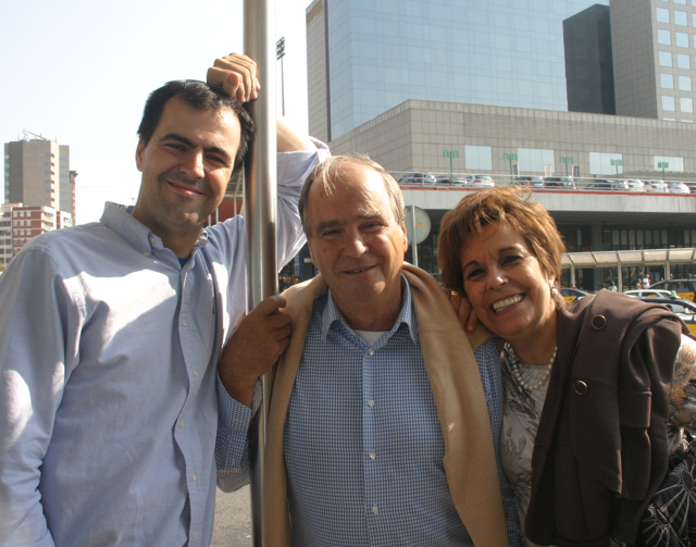 Juanjo, Marisa y Tino, 9-27-09