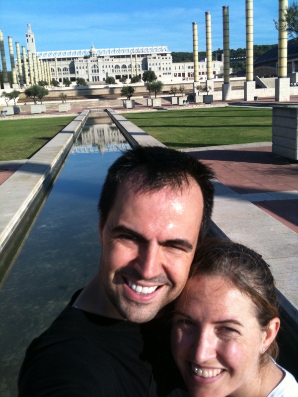 Us in Montjuic, 10-24-09