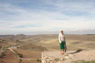 Mom in Medinaceli, 11-1-09