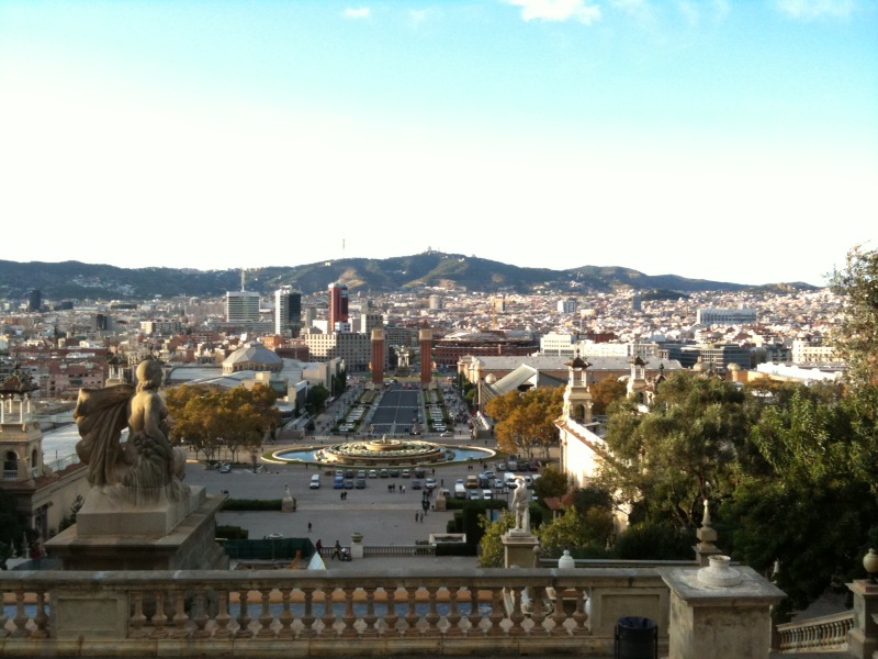 Montjuic view, 11-8-09