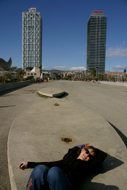 Pier on the Barceloneta, 2-6-10