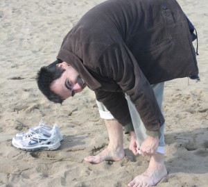 shoes off at the barceloneta, 2-6-10