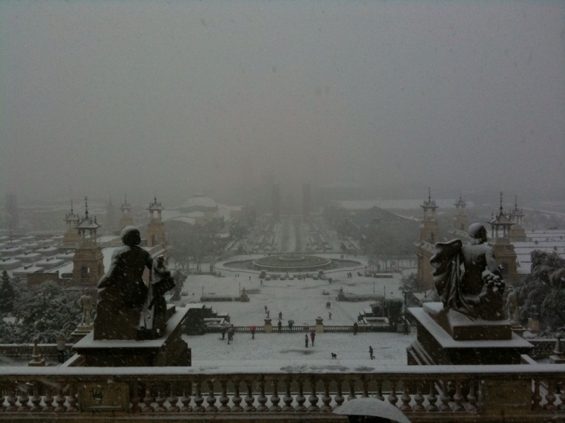 view from montjuic, mar8-2010